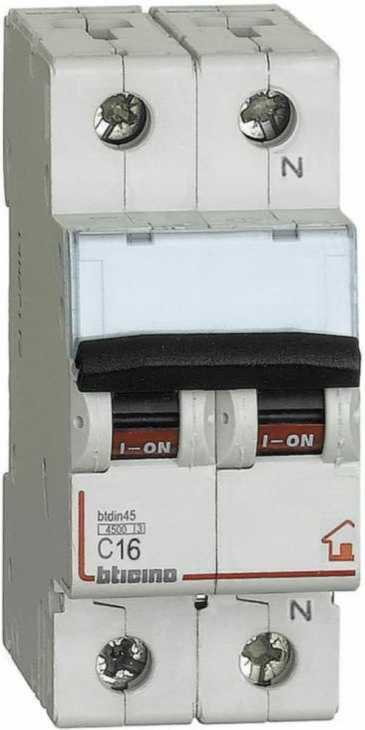 Interruttore magnetotermico BTicino